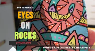 Create Whimsical Cat Eye Rock Art: A Step-by-Step Guide