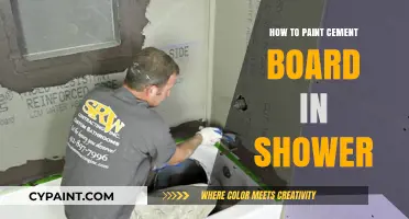 Painting Cement Board in Showers: A Step-by-Step Guide for Durability