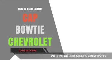 DIY Guide: Painting Your Chevrolet Center Cap Bowtie Like a Pro