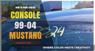 Revamp Your Mustang: Painting the 99-04 Center Console Guide