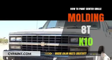 DIY Guide: Painting Your 8T K10 Center Grille Molding Like a Pro