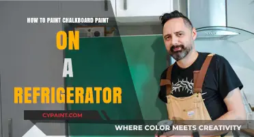 Transform Your Fridge: Easy Steps to Apply Chalkboard Paint