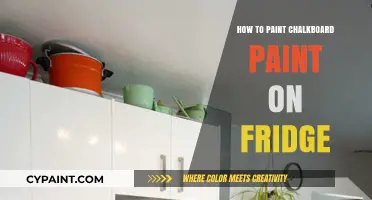 Transform Your Fridge: Easy Steps to Apply Chalkboard Paint