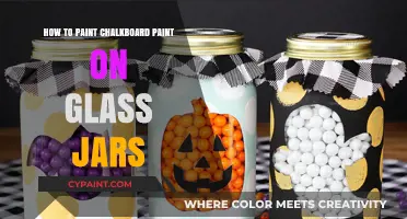 Transform Glass Jars with Chalkboard Paint: Easy DIY Tutorial