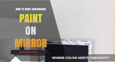 Transform Your Mirror with Chalkboard Paint: A Step-by-Step Guide