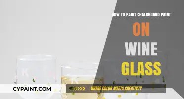 DIY Chalkboard Wine Glasses: Easy Painting Tutorial for Creative Sippers