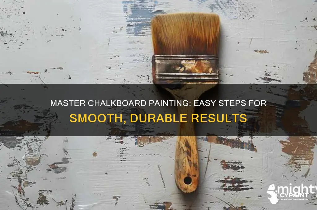 how to paint chalkboard paint qi th o
