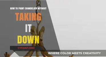 Effortless Chandelier Makeover: Painting Tips Without Removing It
