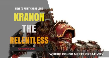 Mastering Miniature Painting: Chaos Lord Kranon the Relentless Techniques