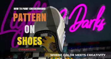 DIY Checkerboard Shoes: Easy Steps to Paint Your Own Pattern