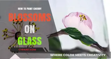 Elegant Glass Art: Mastering Cherry Blossom Painting Techniques Step-by-Step