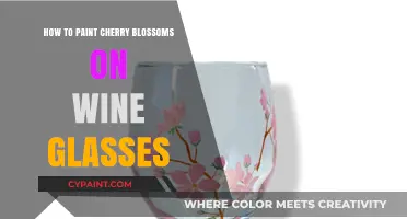 Elegant DIY: Painting Cherry Blossoms on Wine Glasses Step-by-Step