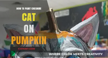 Create a Whimsical Cheshire Cat Pumpkin: Easy Painting Guide