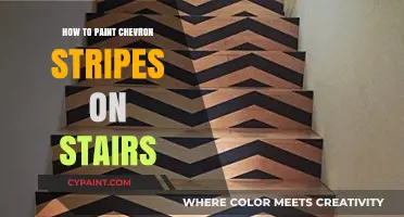 Transform Your Stairs: Easy Steps to Paint Chevron Stripes