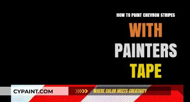 Master Chevron Stripes: Easy Painter’s Tape Technique for Perfect Lines