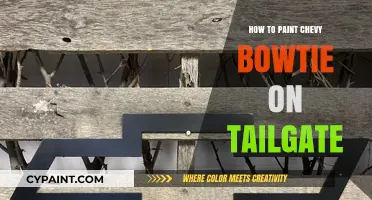 Mastering the Art: Painting the Chevy Bowtie on Your Tailgate