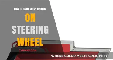 DIY Guide: Painting the Chevy Emblem on Your Steering Wheel