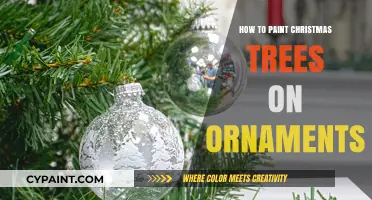 Festive DIY: Painting Christmas Trees on Ornaments for Holiday Decor