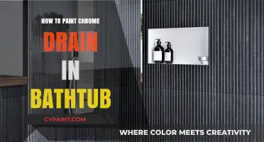 Revamp Your Bathtub: Easy Steps to Paint Chrome Drain Like a Pro