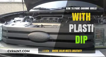 DIY Chrome Grille Makeover: Plasti Dip Painting Guide
