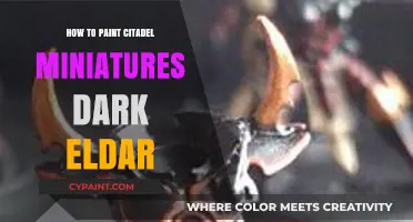 Mastering Dark Eldar Miniatures: Citadel Painting Techniques and Tips