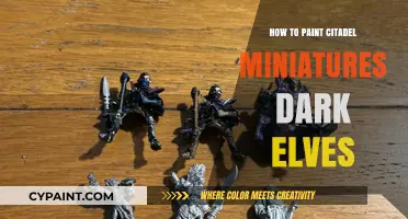 Mastering Dark Elf Miniatures: Citadel Painting Techniques and Tips