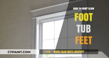 Revamp Your Clawfoot Tub: Easy Steps to Paint Its Feet