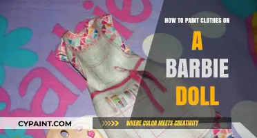 Creative Barbie Fashion: Painting Custom Clothes on Your Doll