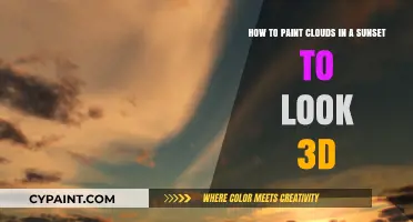 Mastering the Art of 3D Sunset Clouds in Painting