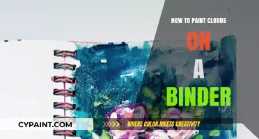 Creative Cloud Painting: Easy Steps to Decorate Your Binder
