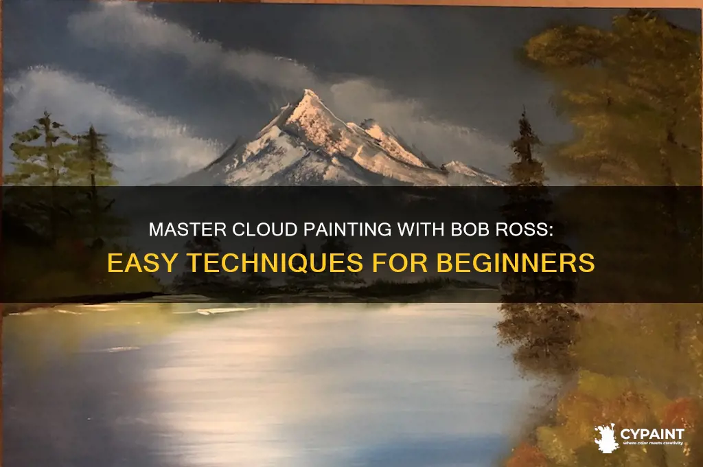 how to paint clouds with bob ross
