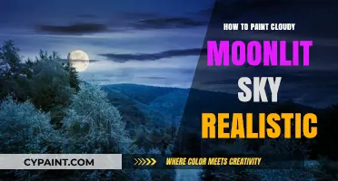Mastering Moonlit Skies: Techniques for Realistic Cloudy Nighttime Painting