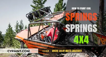 DIY Guide: Painting 4x4 Coil Springs for Durability and Style