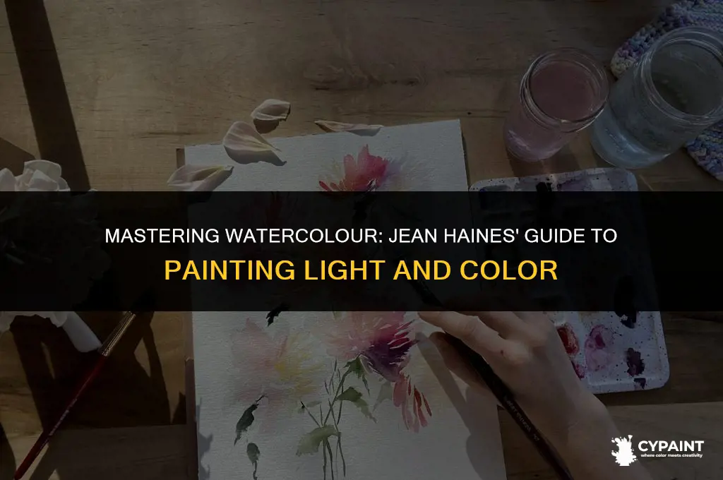 how to paint colour and light in watercolour jean haines