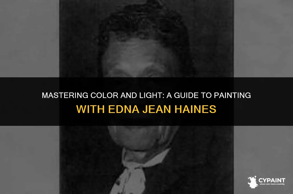 how to paint colour and light signed edn jean haines