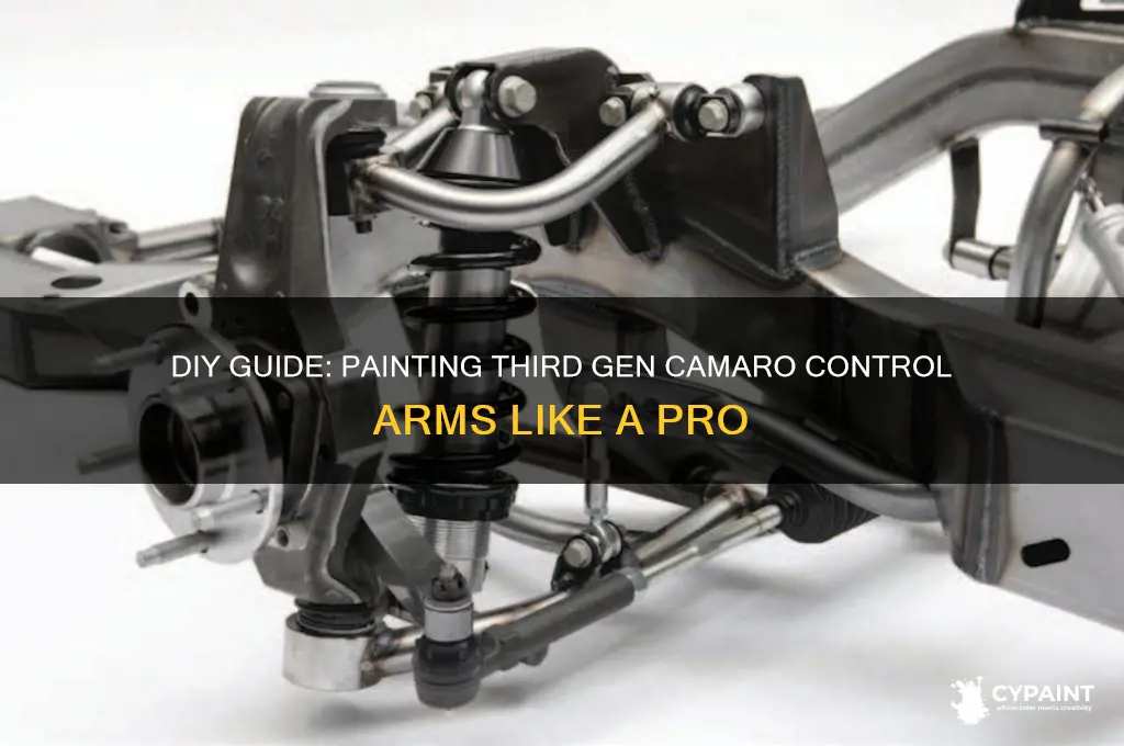 how to paint control arms third gen camari
