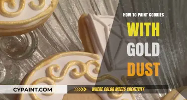 Gilded Treats: Mastering the Art of Painting Cookies with Gold Dust