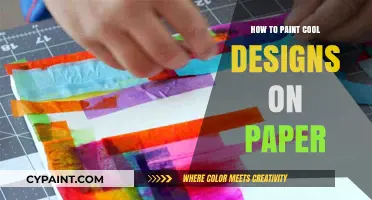 Creative Paper Art: Mastering Cool Designs with Easy Painting Techniques