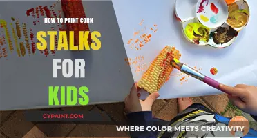 Fun and Easy Corn Stalks Painting for Kids: Creative Craft Guide