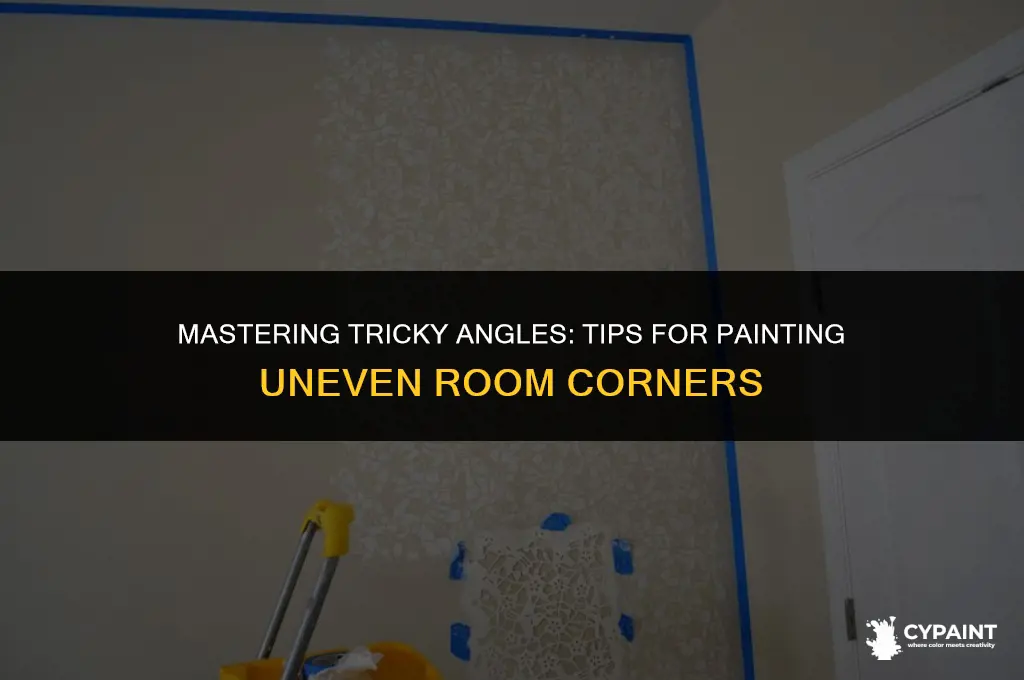 how to paint corners of room that aren