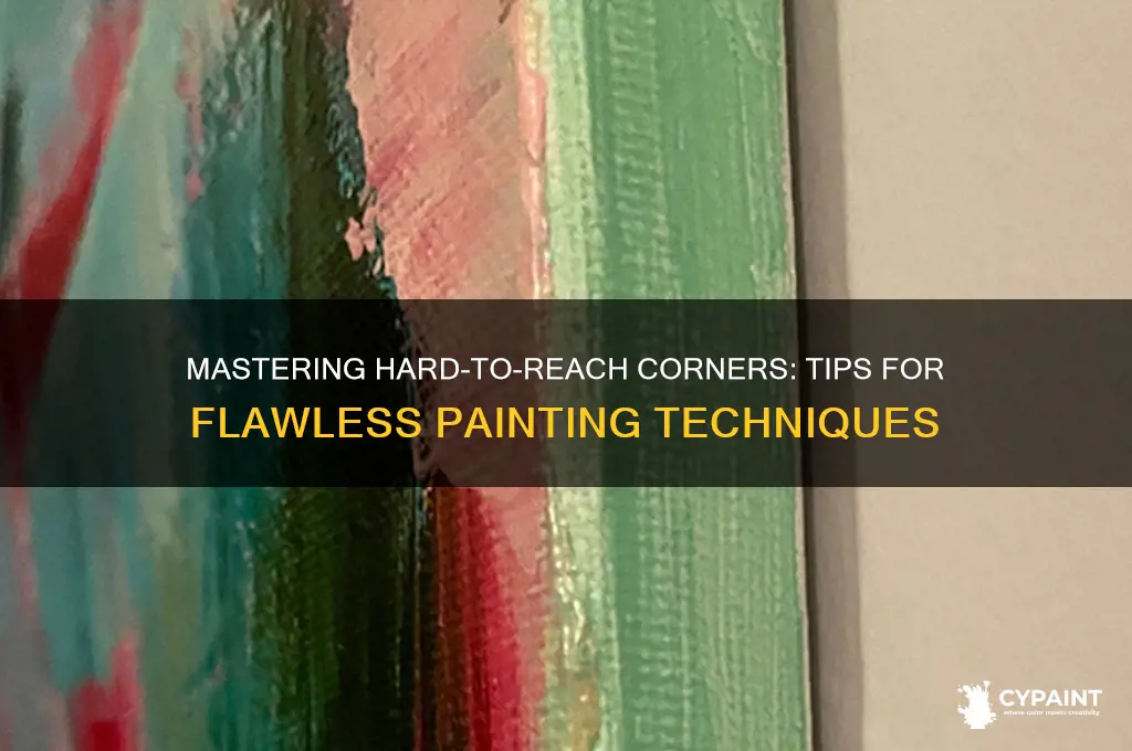how to paint corners you can
