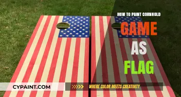 DIY Patriotic Cornhole Boards: Painting American Flag Designs Easily