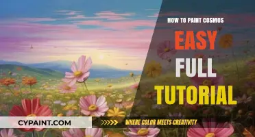 Master Cosmos Painting: Easy Step-by-Step Full Tutorial for Beginners