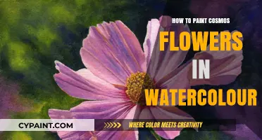 Master Watercolour Cosmos: Step-by-Step Guide to Painting Delicate Flowers
