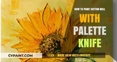 Master Palette Knife Techniques to Paint Realistic Cotton Bolls