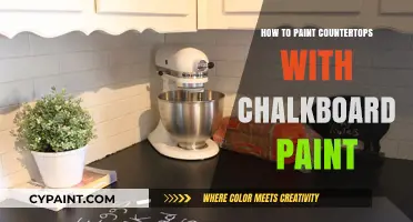 Transform Your Countertops: Easy Chalkboard Paint DIY Guide