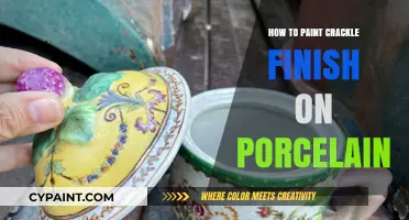 Mastering Crackle Finish: A Step-by-Step Guide for Porcelain Painting