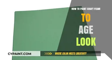 Master Aging Craft Foam: Easy Painting Techniques for a Vintage Look