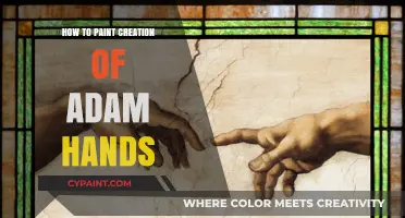 Mastering the Brushstrokes: Painting the Creation of Adam's Hands