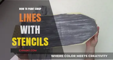 Mastering Stencil Art: Techniques for Painting Perfect, Crisp Lines